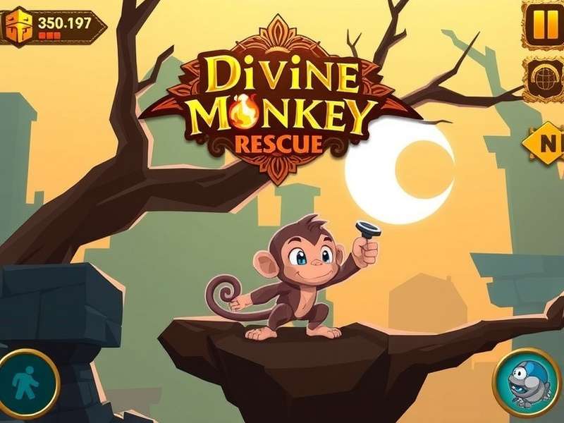 Divine Monkey Rescue Gameplay Screenshot